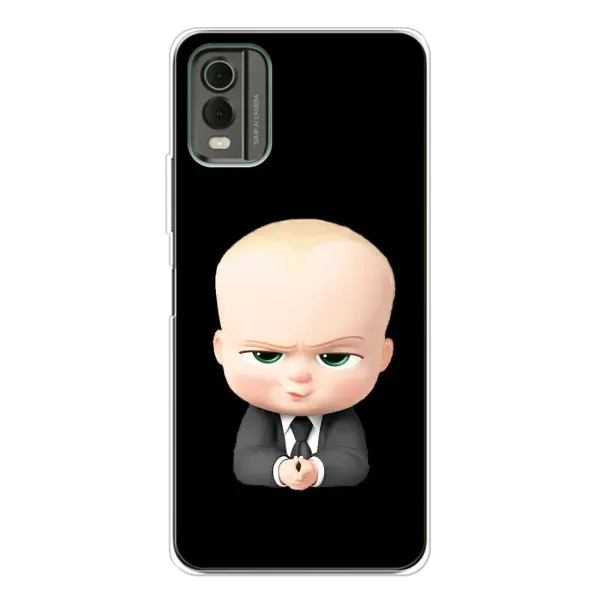 Чехол с рисунком «Бос» для Nokia C32