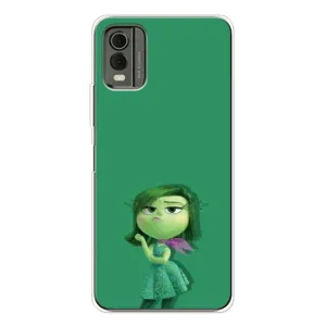 Чехол Головоломка для Nokia C32 - (AlphaPrint) (Брезгливость)