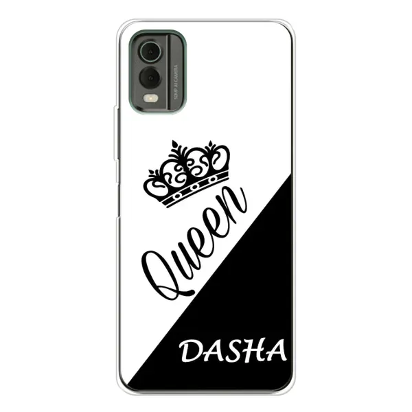 Чехол с рисунком «DASHA» для Nokia C32 Чехол с рисунком «DASHA» для Nokia C32