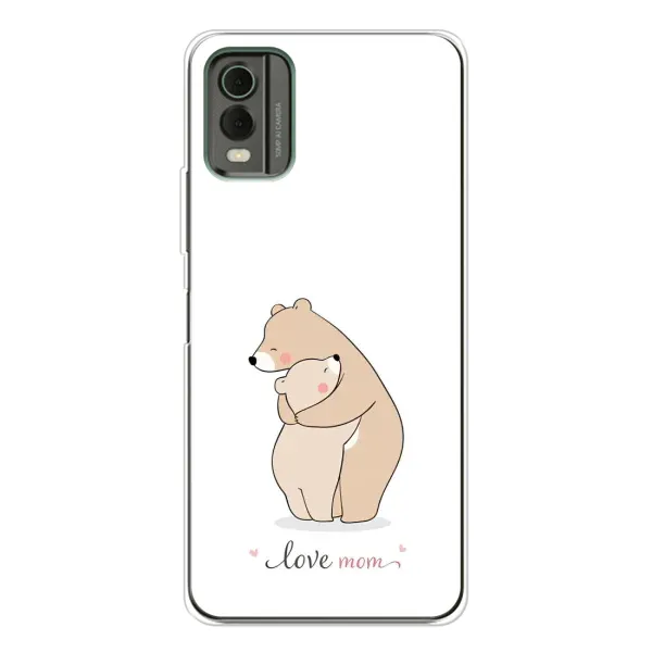 Чехол с рисунком «Для мам» для Nokia C32 Чехол с рисунком «Для мам» для Nokia C32