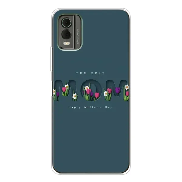 Чехол с рисунком «Ко дню мамы» для Nokia C32 Чехол с рисунком «Ко дню мамы» для Nokia C32