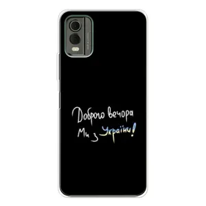 Силиконовый Чехол с картинкой для Nokia C32
