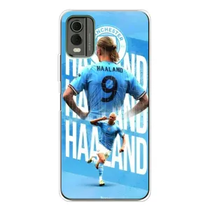 Чехлы с принтом для Nokia C32 Футболист (Erling Haaland)