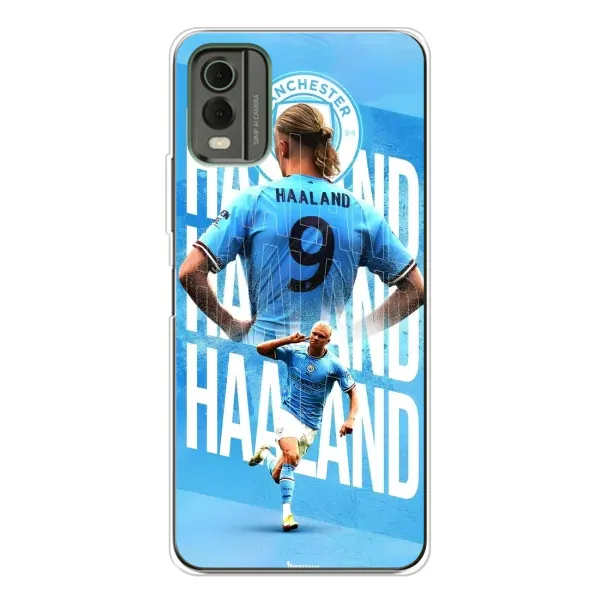 Чехол с рисунком «Erling Haaland» для Nokia C32 Чехол с рисунком «Erling Haaland» для Nokia C32