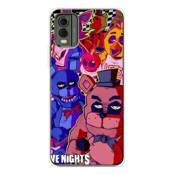 Чехол с рисунком «Фредди» для Nokia C32