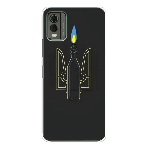 Чехол с рисунком «Герб - Молотова» для Nokia C32 Чехол с рисунком «Герб - Молотова» для Nokia C32