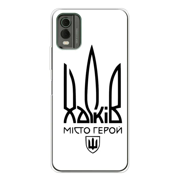Чехол с рисунком «Город герой» для Nokia C32 Чехол с рисунком «Город герой» для Nokia C32