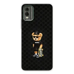 Чехлы Мишка Тедди для Нокиа С32 (GUCCI Teddy)