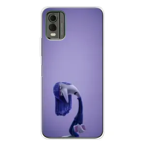 Чехол Головоломка для Nokia C32 - (AlphaPrint) (Хандра)