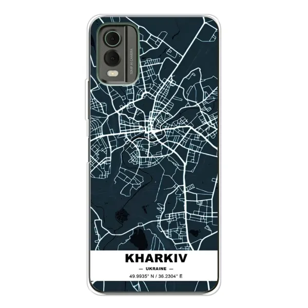Чехол с рисунком «Харьков» для Nokia C32 Чехол с рисунком «Харьков» для Nokia C32