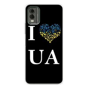 Силиконовый Чехол на Nokia C32 (Я-Украина)