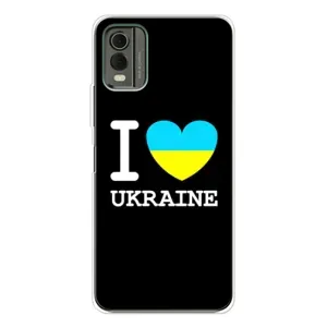 Чехол с Украинской символикой на Нокиа С32