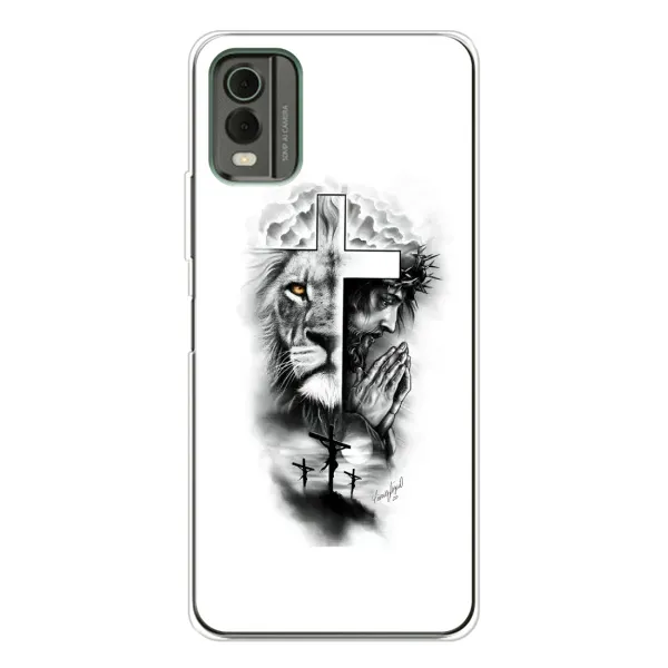 Чехол с рисунком «История Христа» для Nokia C32 Чехол с рисунком «История Христа» для Nokia C32