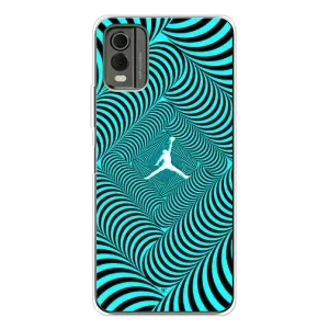 Силиконовый Чехол Nike Air Jordan на Нокиа С32 (Jordan)