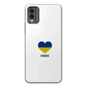 Чехлы силиконовые (Город Харьков) на Нокиа С32 (Kharkiv)