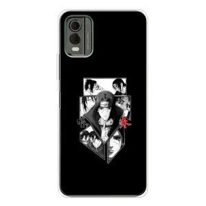 Чехлы с картинкой Итачи Учиха на Nokia C32 (Коллаж Итачи)