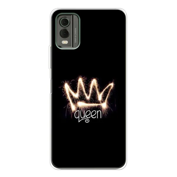 Чехол с рисунком «Корона» для Nokia C32 Чехол с рисунком «Корона» для Nokia C32