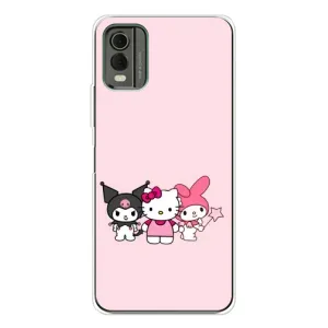 Чехол с персонажем Куроми на Nokia C32 (Куроми Мелоди Китти)