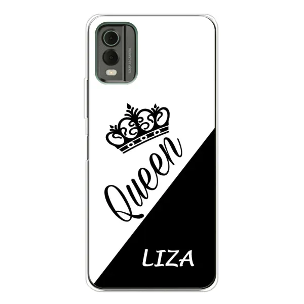 Чехол с рисунком «LIZA» для Nokia C32 Чехол с рисунком «LIZA» для Nokia C32