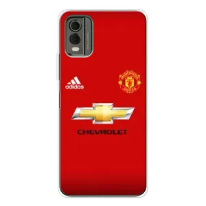 Силиконовые Чехлы принт Футбол на Nokia C32 (Man United)