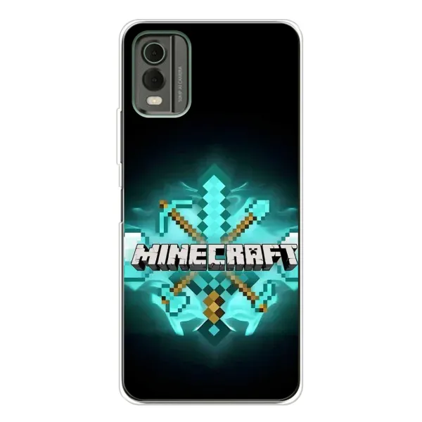 Чохол з малюнком «MineCraft 2» для Nokia C32