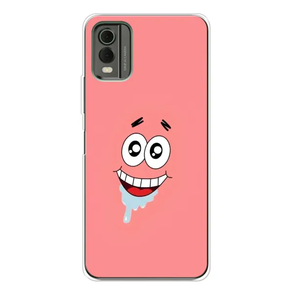 Чехол с рисунком «Мордочка Патрика» для Nokia C32 Чехол с рисунком «Мордочка Патрика» для Nokia C32