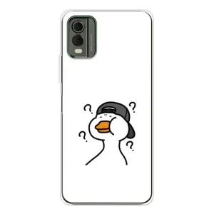 Бампер с принтом Мемы для Nokia C32 (Непонимание)