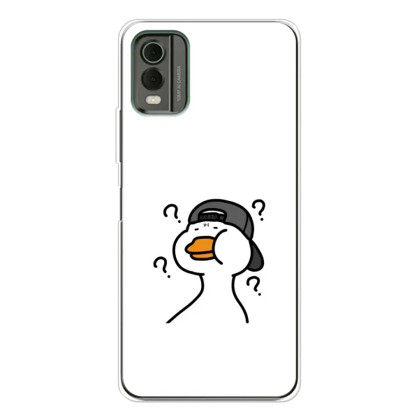 Чехол с рисунком «Непонимание» для Nokia C32 Чехол с рисунком «Непонимание» для Nokia C32