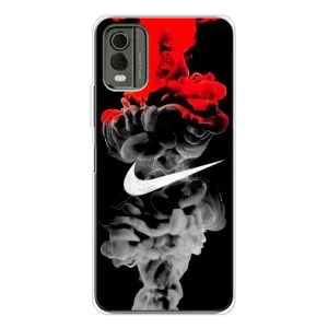 Силиконовый Чехол на Nokia C32 с картинкой Nike