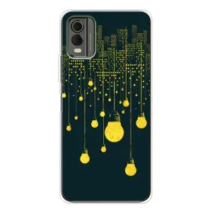 Силиконовые Чехлы Любимому человеку для Nokia C32 (Ночной город)