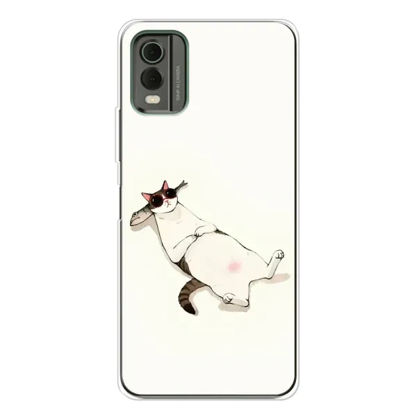 Чехол с рисунком «Отдых» для Nokia C32 Чехол с рисунком «Отдых» для Nokia C32