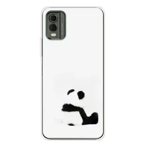Чехол с рисунком «Панда обиделся» для Nokia C32