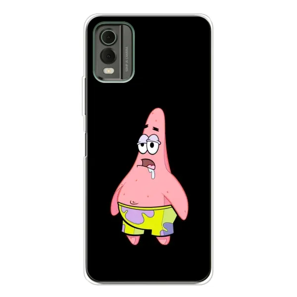 Чехол с рисунком «Патрик завис» для Nokia C32 Чехол с рисунком «Патрик завис» для Nokia C32