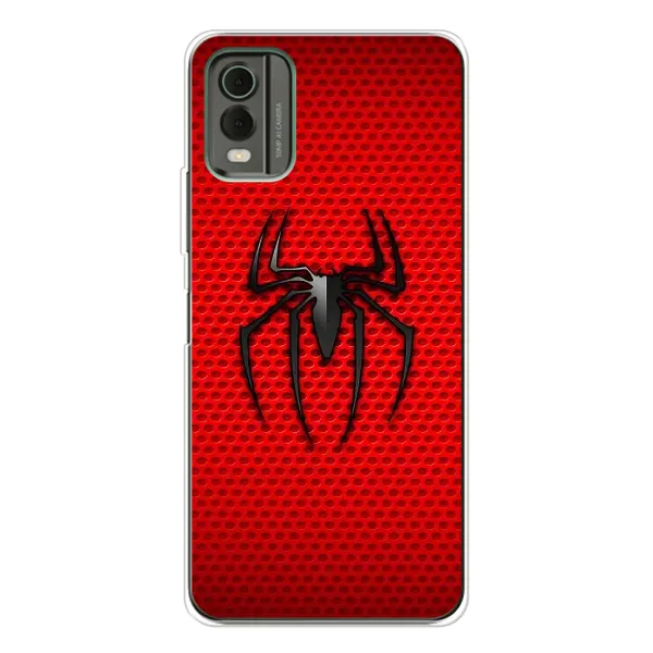 Чехол с рисунком «Паук марвел» для Nokia C32