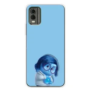 Чехол Головоломка для Nokia C32 - (AlphaPrint) (Печаль)