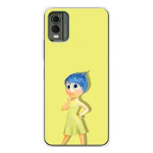 Чехол Головоломка для Nokia C32 - (AlphaPrint) (Радость)