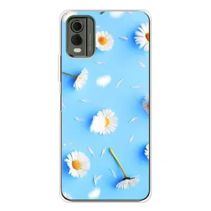 Чехол с Цветами для Nokia C32