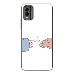 Чехол с рисунком «Руки мамы» для Nokia C32