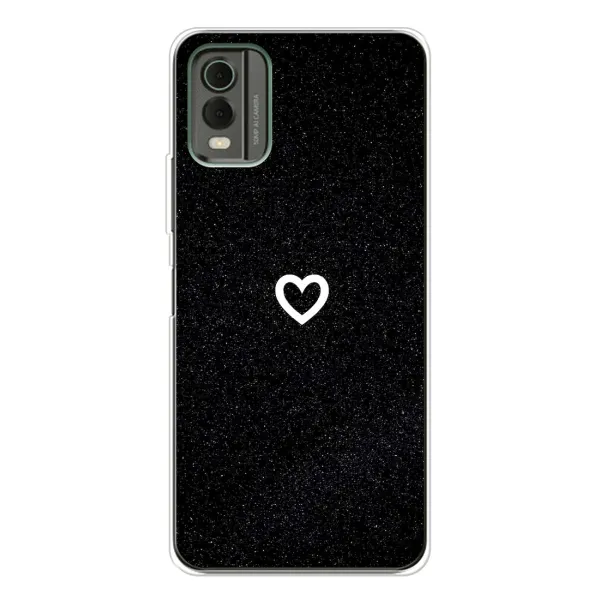 Чехол с рисунком «Сердечко» для Nokia C32 Чехол с рисунком «Сердечко» для Nokia C32