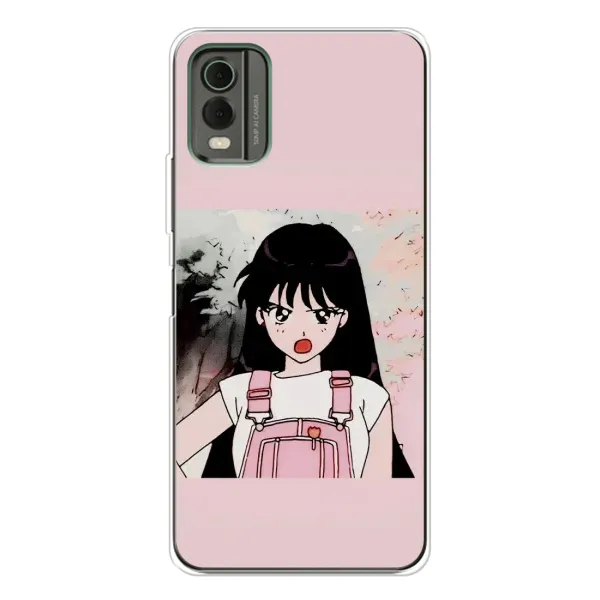 Чехол с рисунком «Сейлор Марс» для Nokia C32
