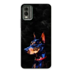 Бампер для Nokia C32 с картинкой "Песики" (Собака Мопс)