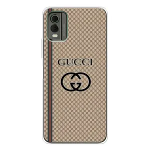 Чехлы Бренд GUCCI для Nokia C32 (Стиль Гуччи)