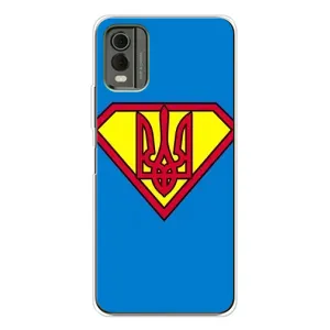 Чехол с картинкой (Патриотический ГЕРБ) на Nokia C32