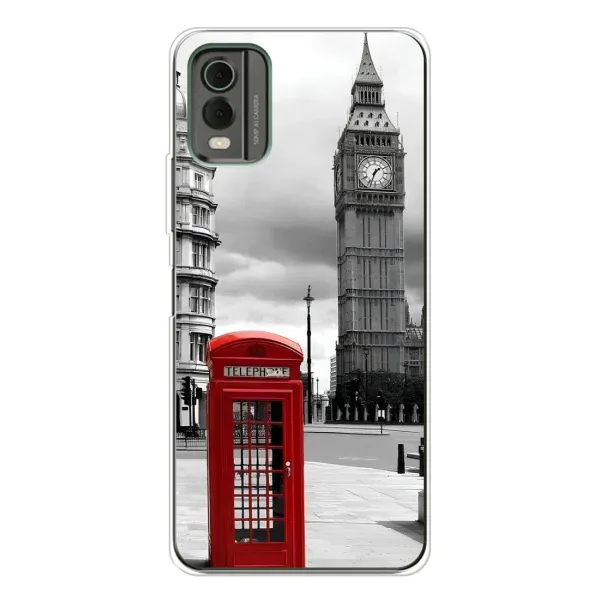 Чехол с рисунком «TELEPHONE» для Nokia C32 Чехол с рисунком «TELEPHONE» для Nokia C32