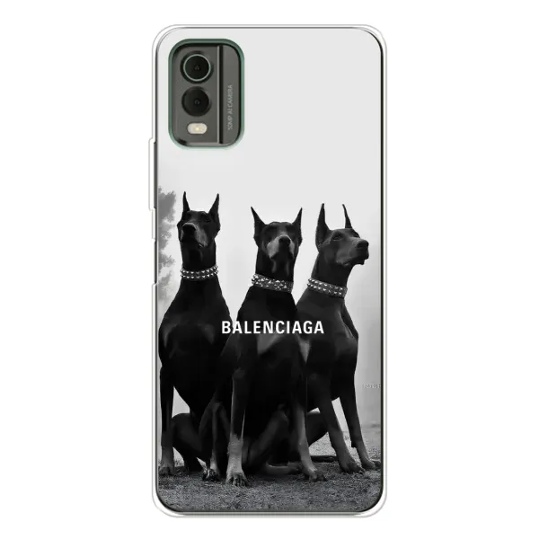 Чохол з малюнком «Три добермана» для Nokia C32 Чохол з малюнком «Три добермана» для Nokia C32