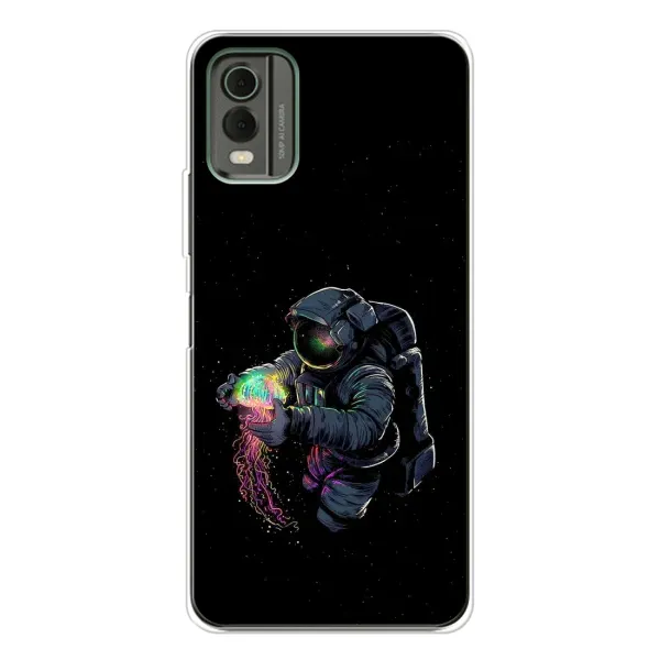 Чехол с рисунком «В руках земля» для Nokia C32 Чехол с рисунком «В руках земля» для Nokia C32