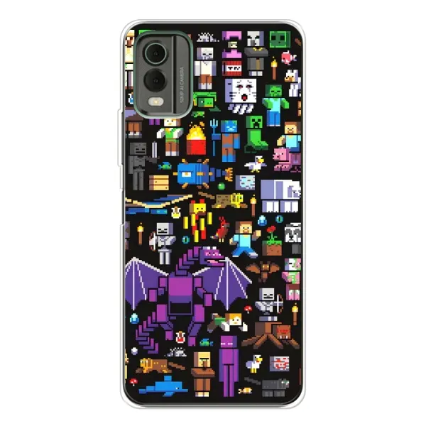 Чохол з малюнком «Усі персонажі» для Nokia C32