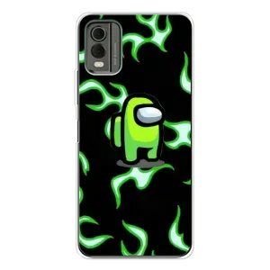 Чехол "Амонг Ас" для Нокиа С32 (Яркий игрок)