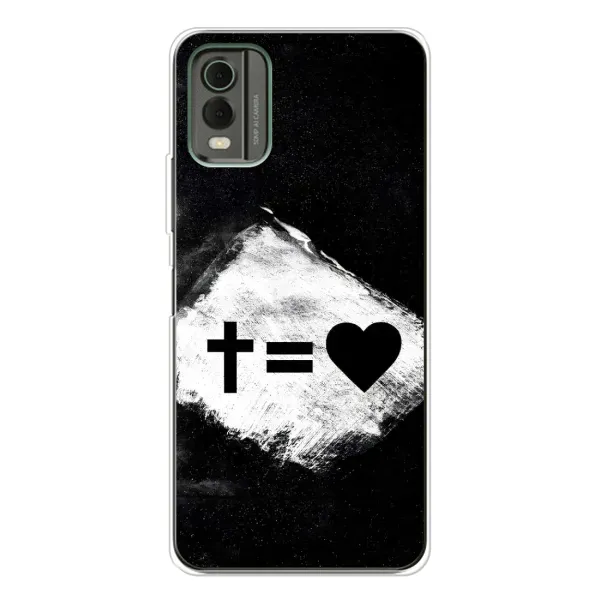 Чехол с рисунком «Значки 2» для Nokia C32 Чехол с рисунком «Значки 2» для Nokia C32