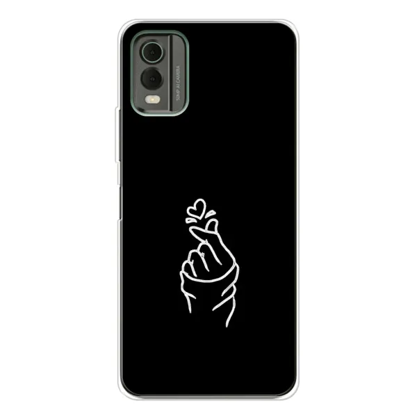Чехол с рисунком «Знак Сердечка» для Nokia C32 Чехол с рисунком «Знак Сердечка» для Nokia C32